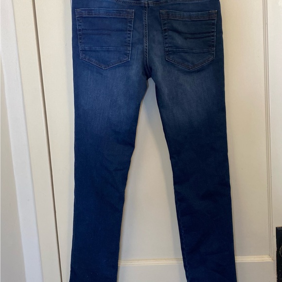 Steve's Jeans Jeggings Slim Stretch Lightweight Dark Wash Drawstring 30/30 - Picture 7 of 12